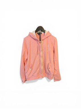Lauren Ralph Lauren Pink Hoodie Jacket  XL